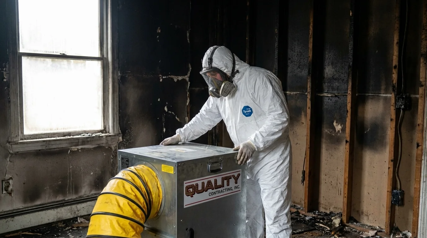 Fire Damage Restoration in Auburn